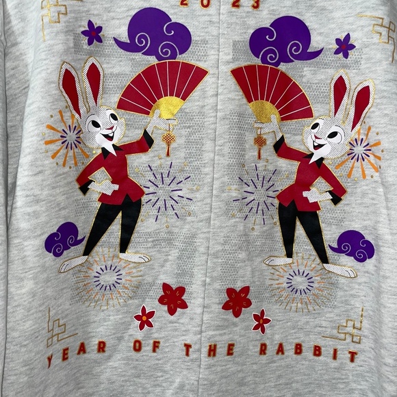 Disney Year Of The Rabbit Celebration Judy Hopp Zootopia Sweatshirt Sz L 2023 - Picture 2 of 5